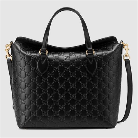 black gucci tote bags|genuine gucci bag purse tote.